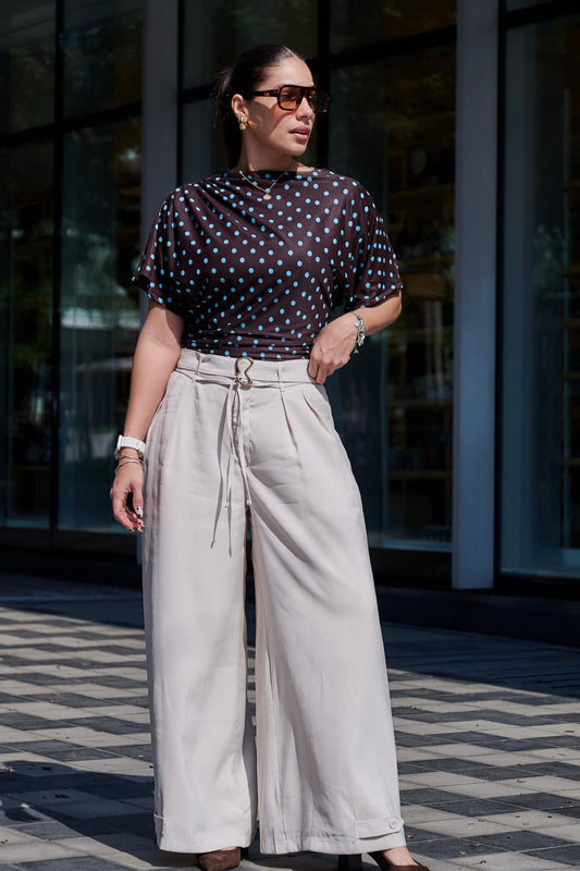 POLO FERNANDA POLKA DOTS