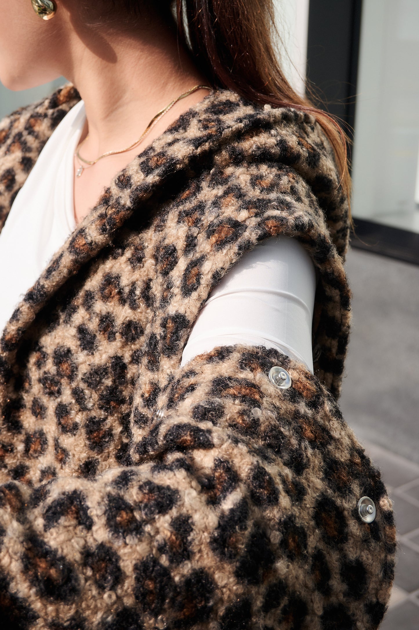 ABRIGO TAMARA ANIMAL PRINT