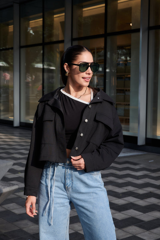 CASACA AMATISTA NEGRA