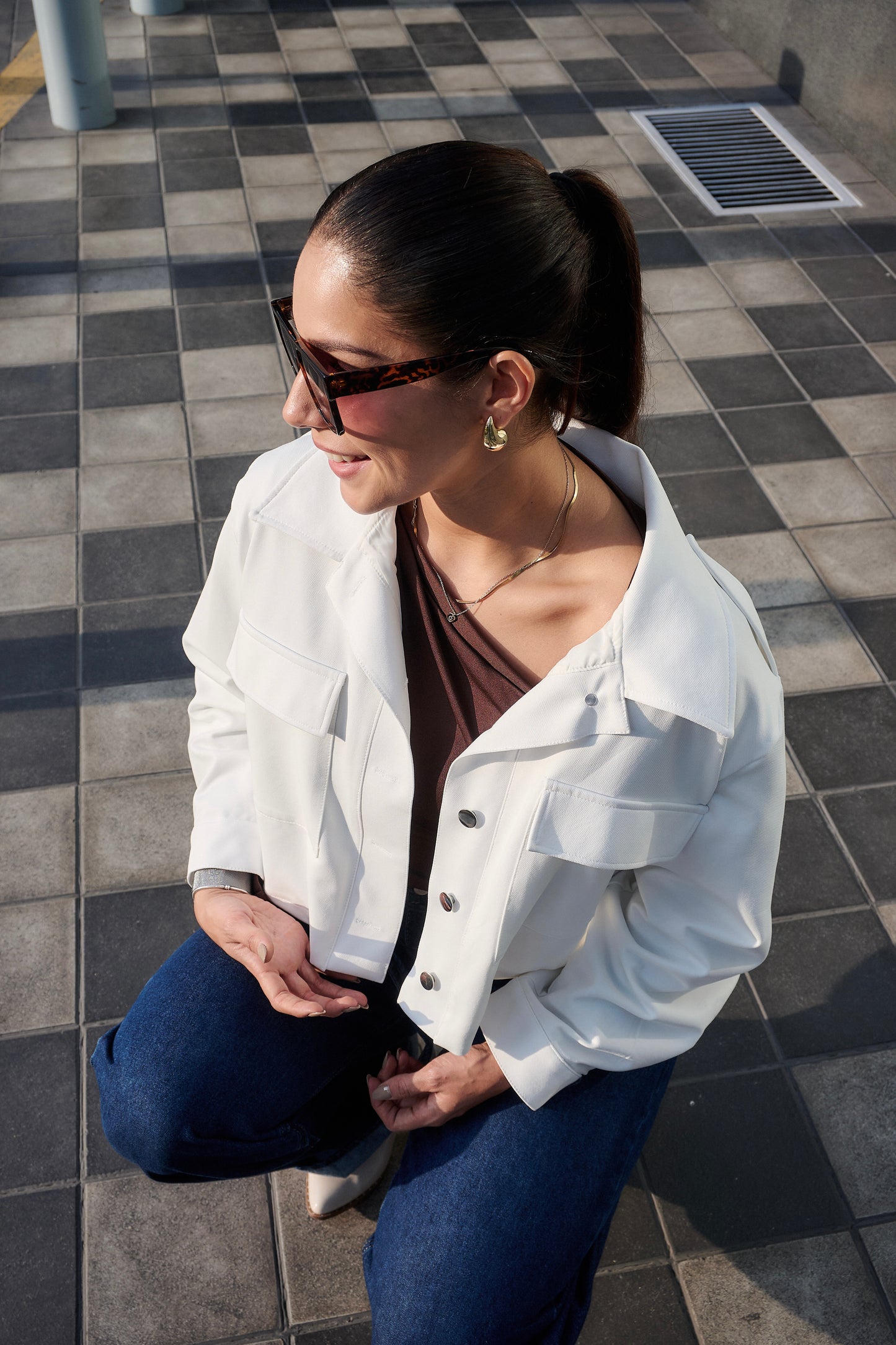 CASACA AMATISTA BLANCA