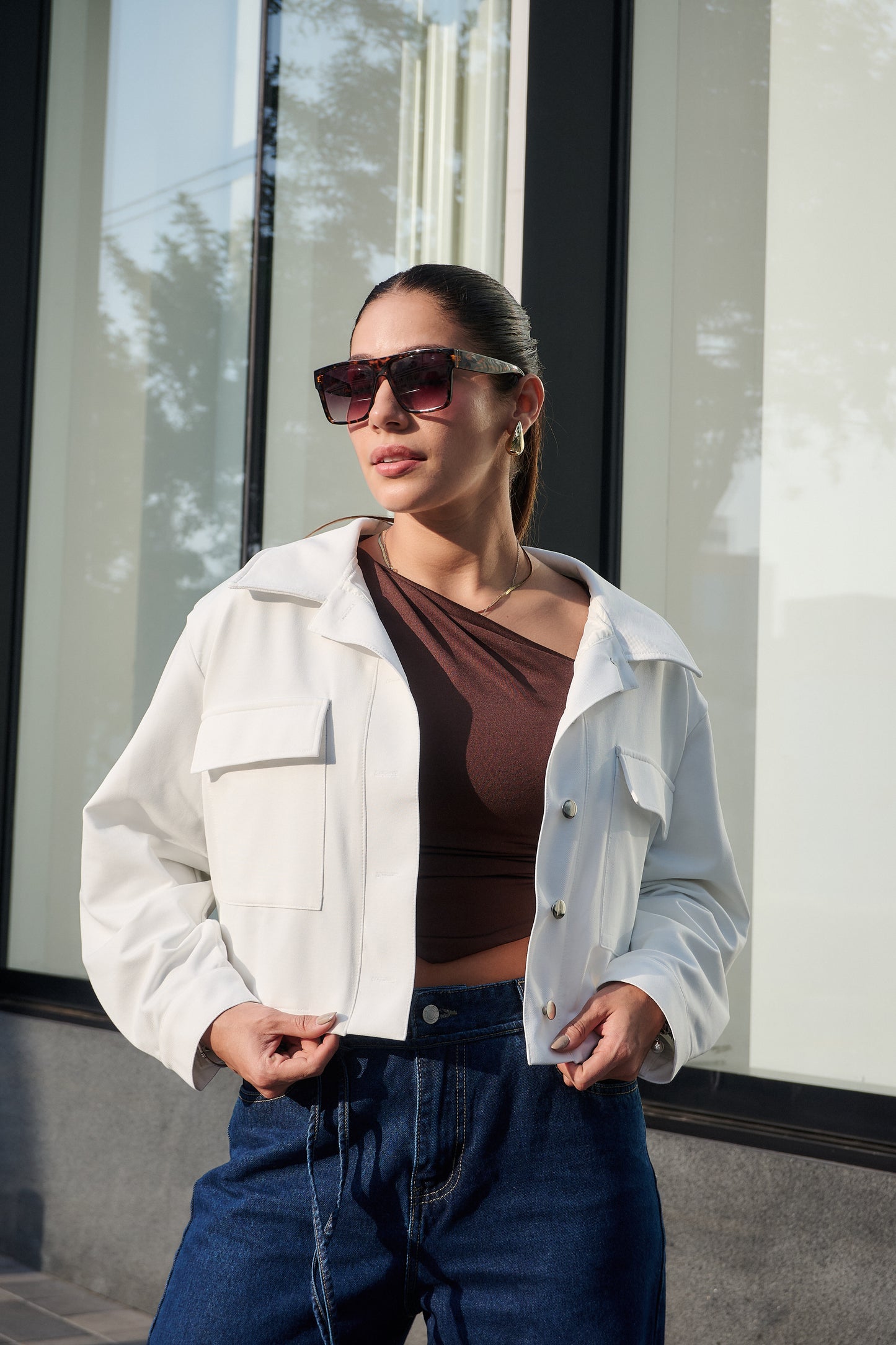 CASACA AMATISTA BLANCA