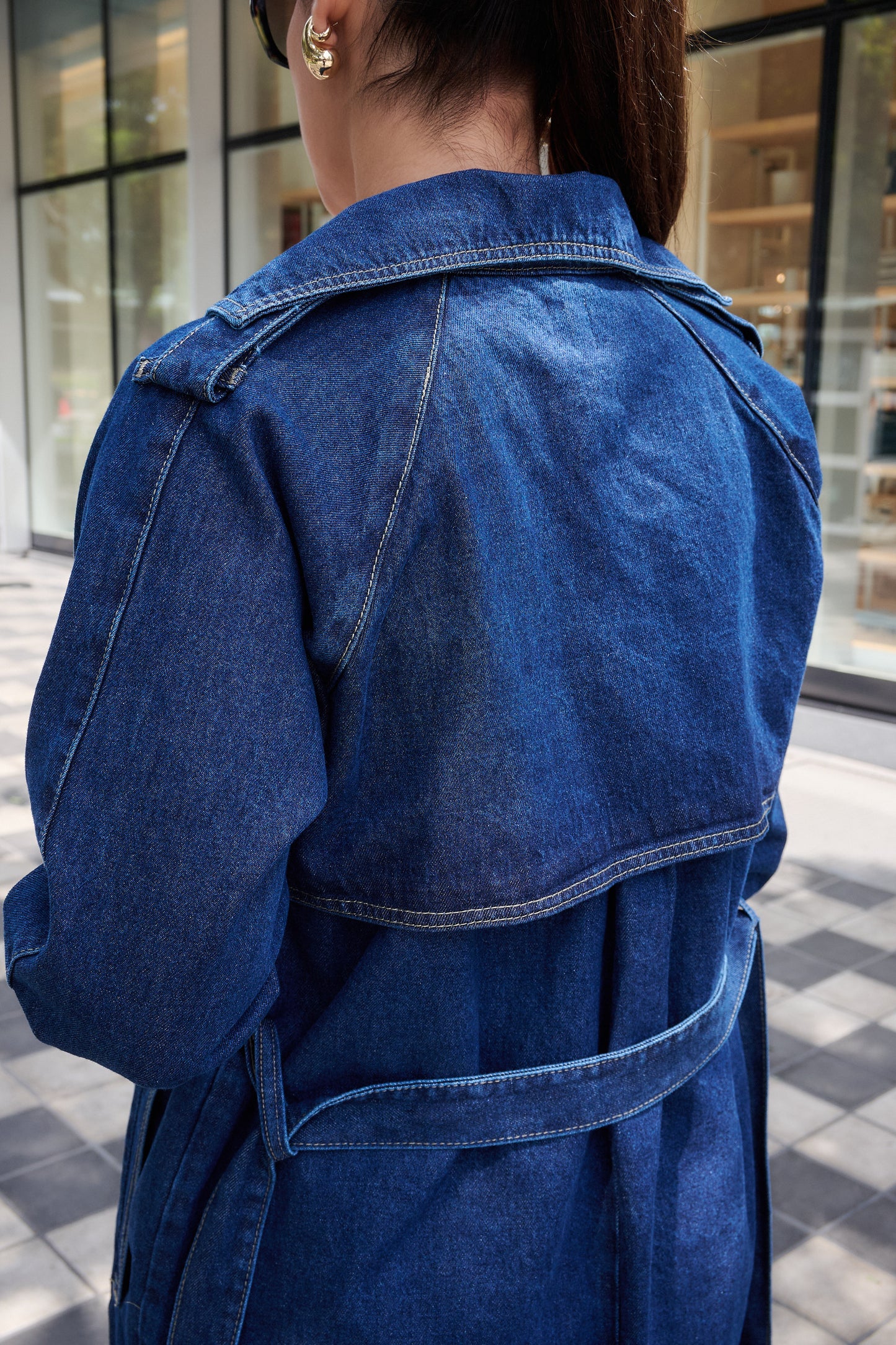 TRENCH COAT DENIM