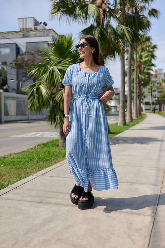 VESTIDO ALANA CELESTE