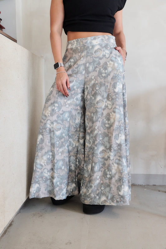 PALAZZO MARTINA TIE DYE GRIS