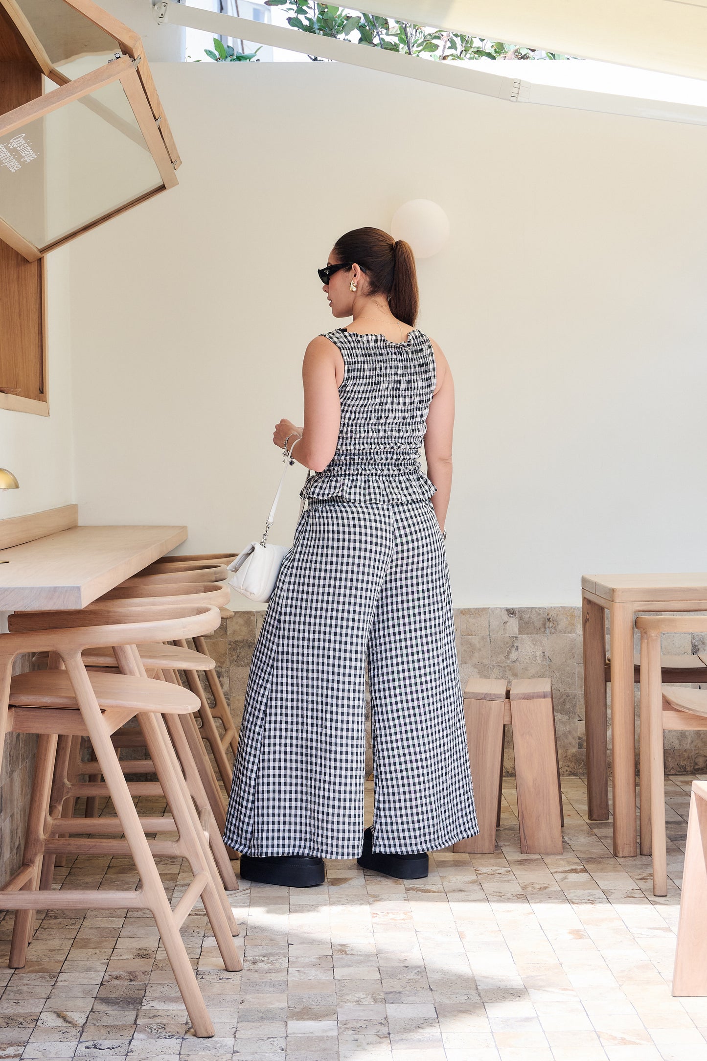 SET TATIANA VICHY NEGRO