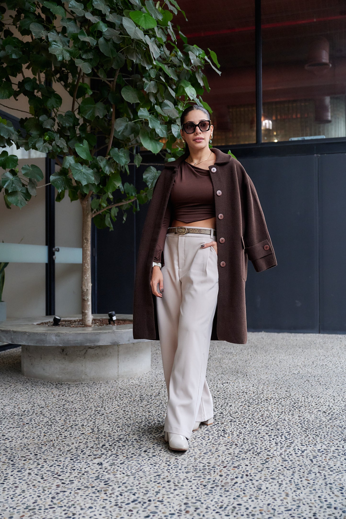 ABRIGO ALANYA MARRÓN