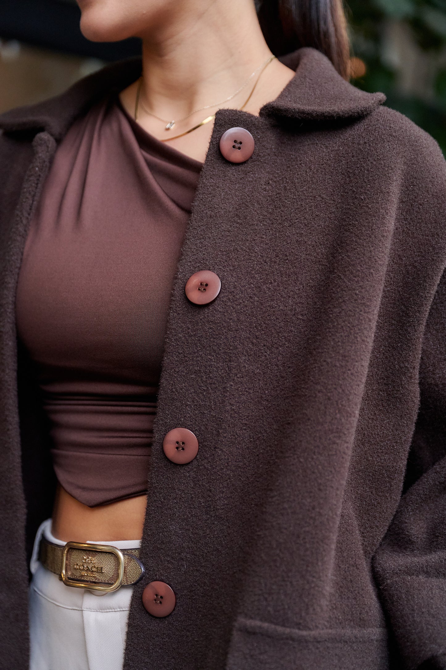 ABRIGO ALANYA MARRÓN